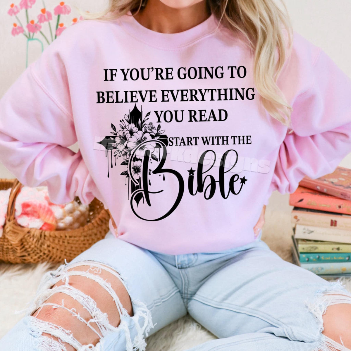 If you’re going to believe everything you read start with the Bible 94609 DTF transfer