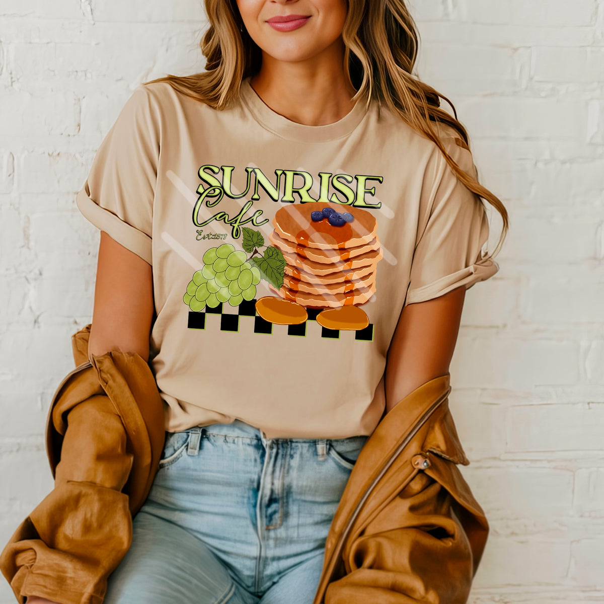 Sunrise Cafe (cstage) 114303 DTF transfer