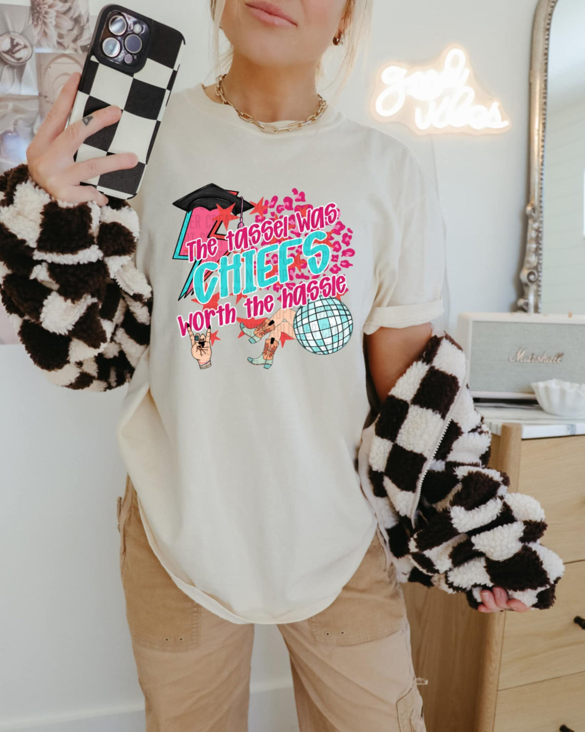 Chiefs the tassel was worth the hassle (Caplinger) 87722 DTF transfer