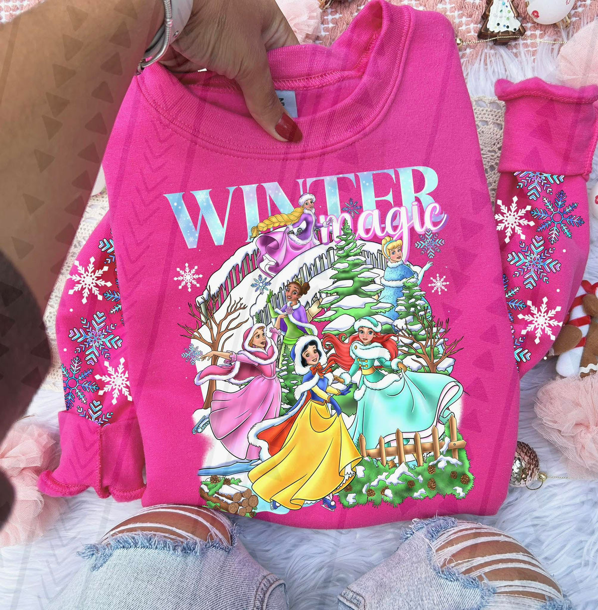 Winter Magic (front only) (TGG) DTF transfer