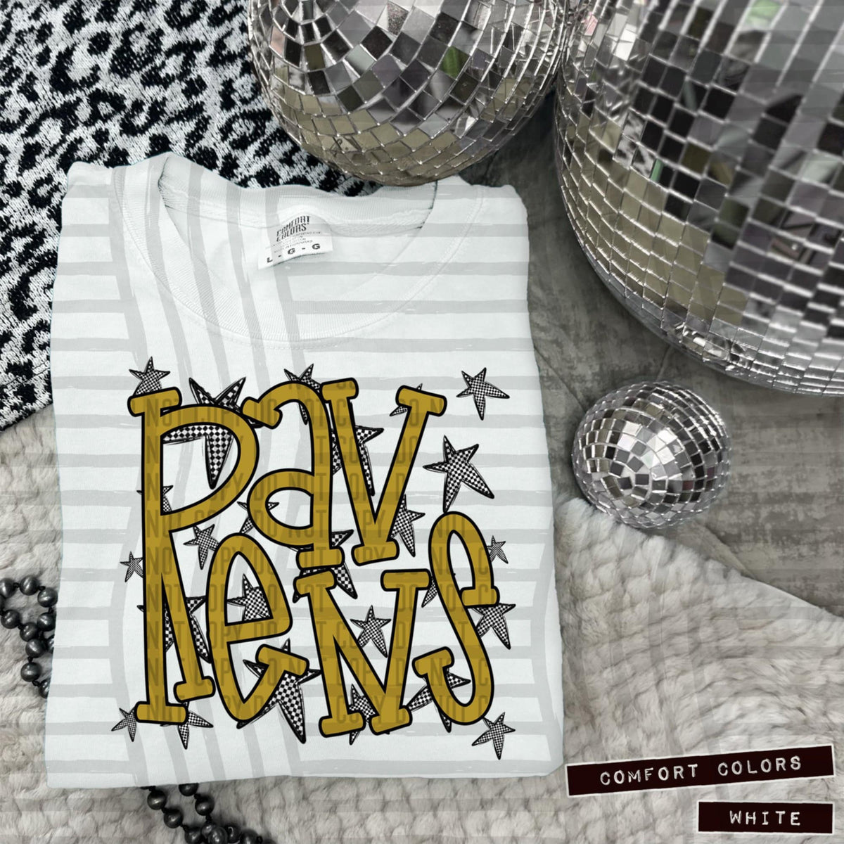 Gold Staggered Mascots (Caplinger)