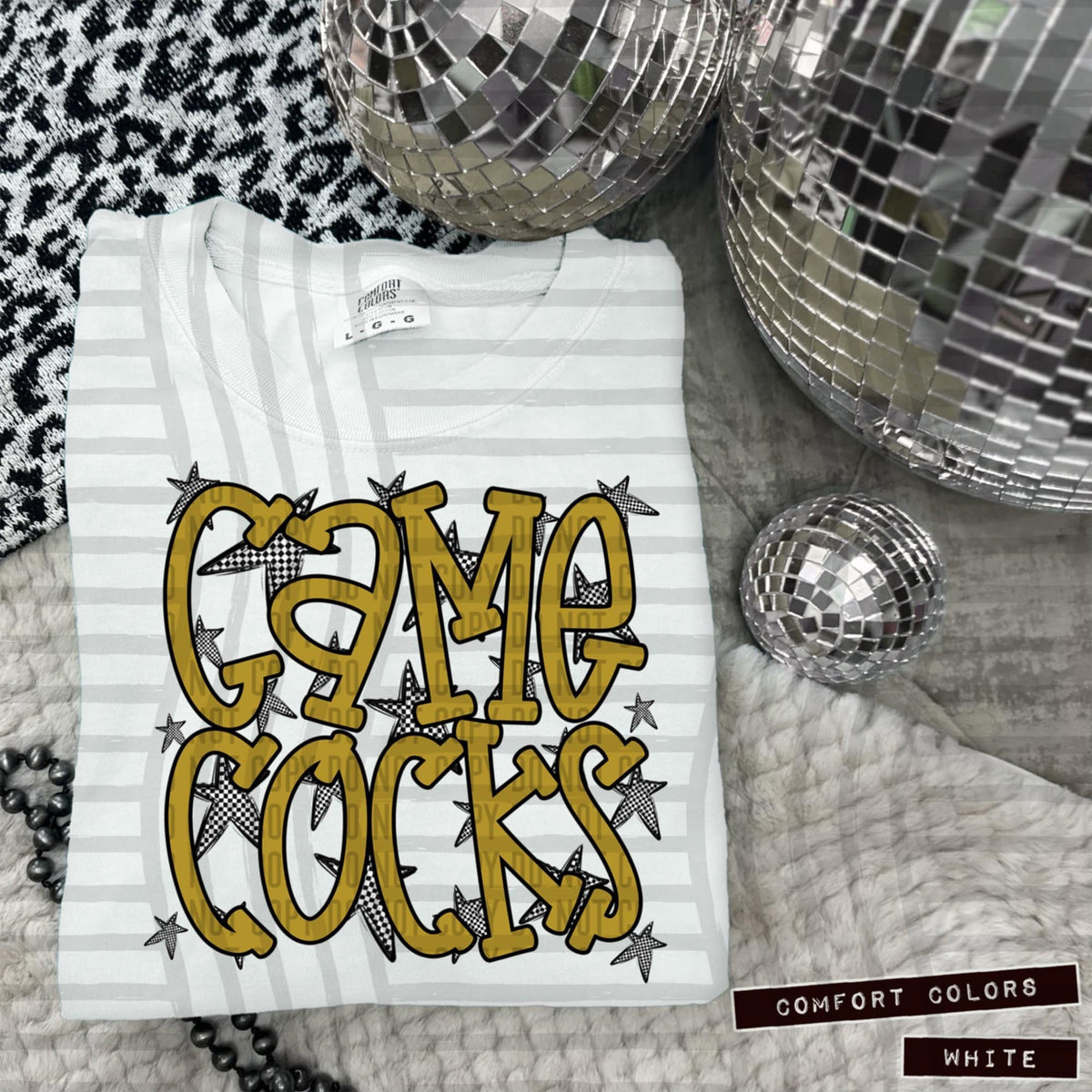 Gold Staggered Mascots (Caplinger)