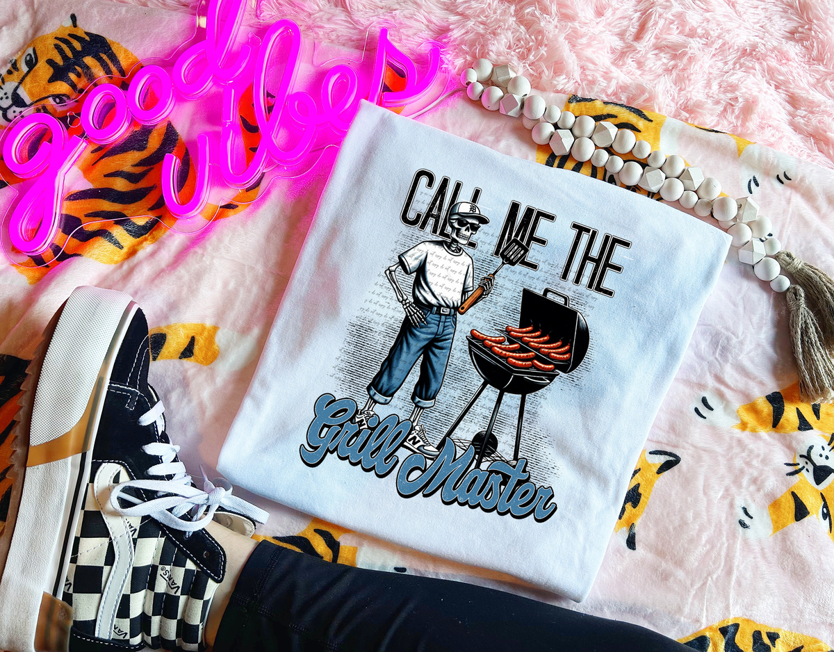 Call me the grill master 30566 DTF transfer