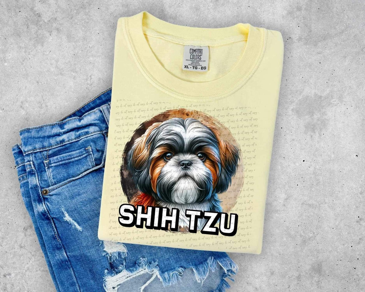 Shih tzu 13903 DTF transfer
