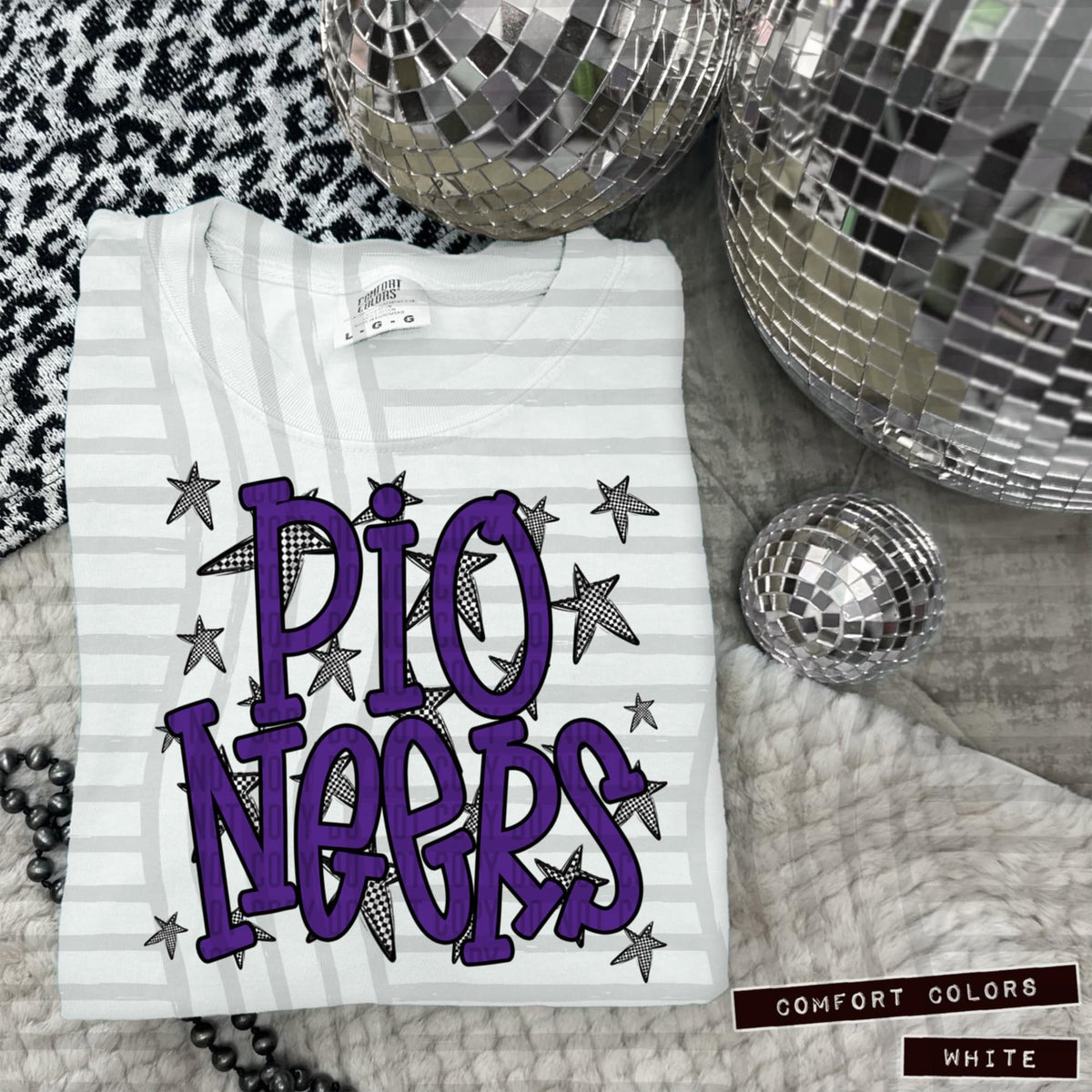 Purple Staggered Mascots (Caplinger)