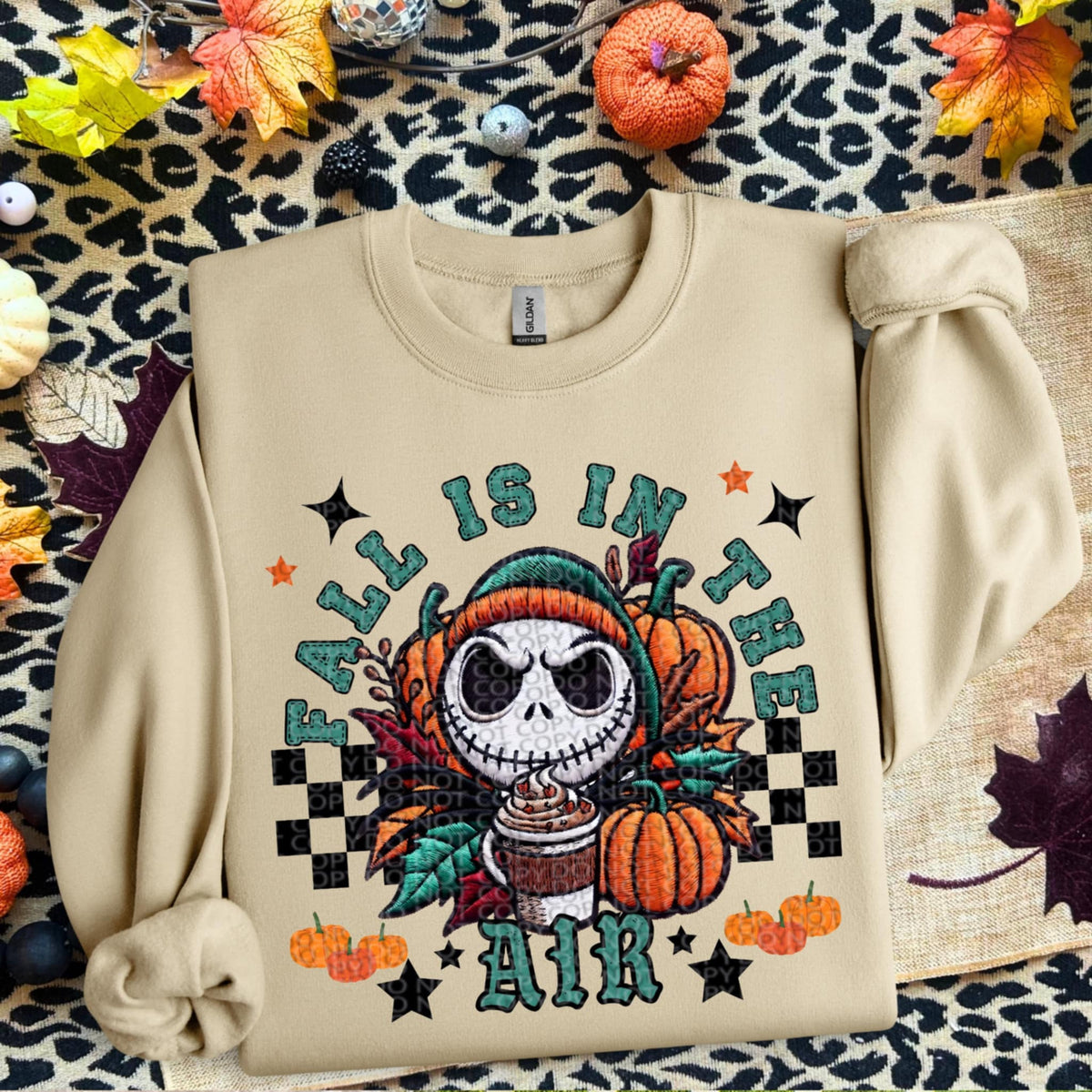 Fall is in the air exclusive DTF transfer