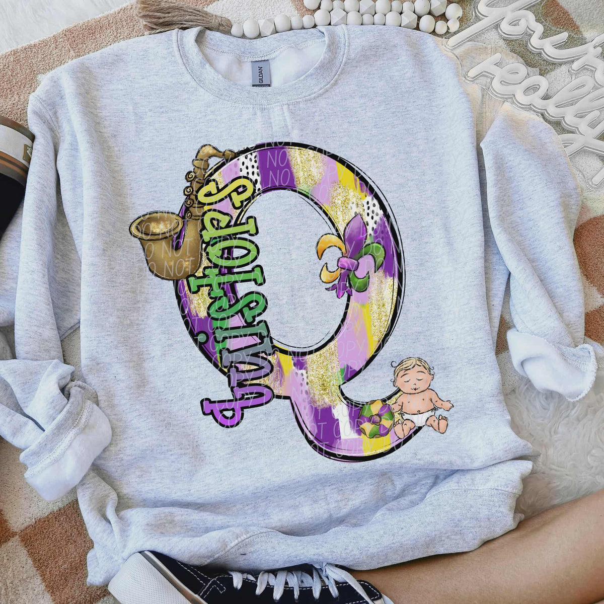 Quistors Mardi Gras (city) DTF Transfer