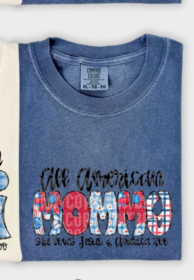 All American mommy (SDD) 99307 DTF transfer