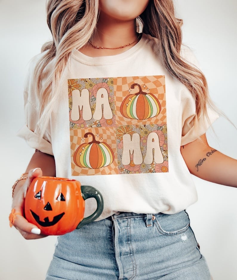 Mama fall blocks 50959 DTF transfer
