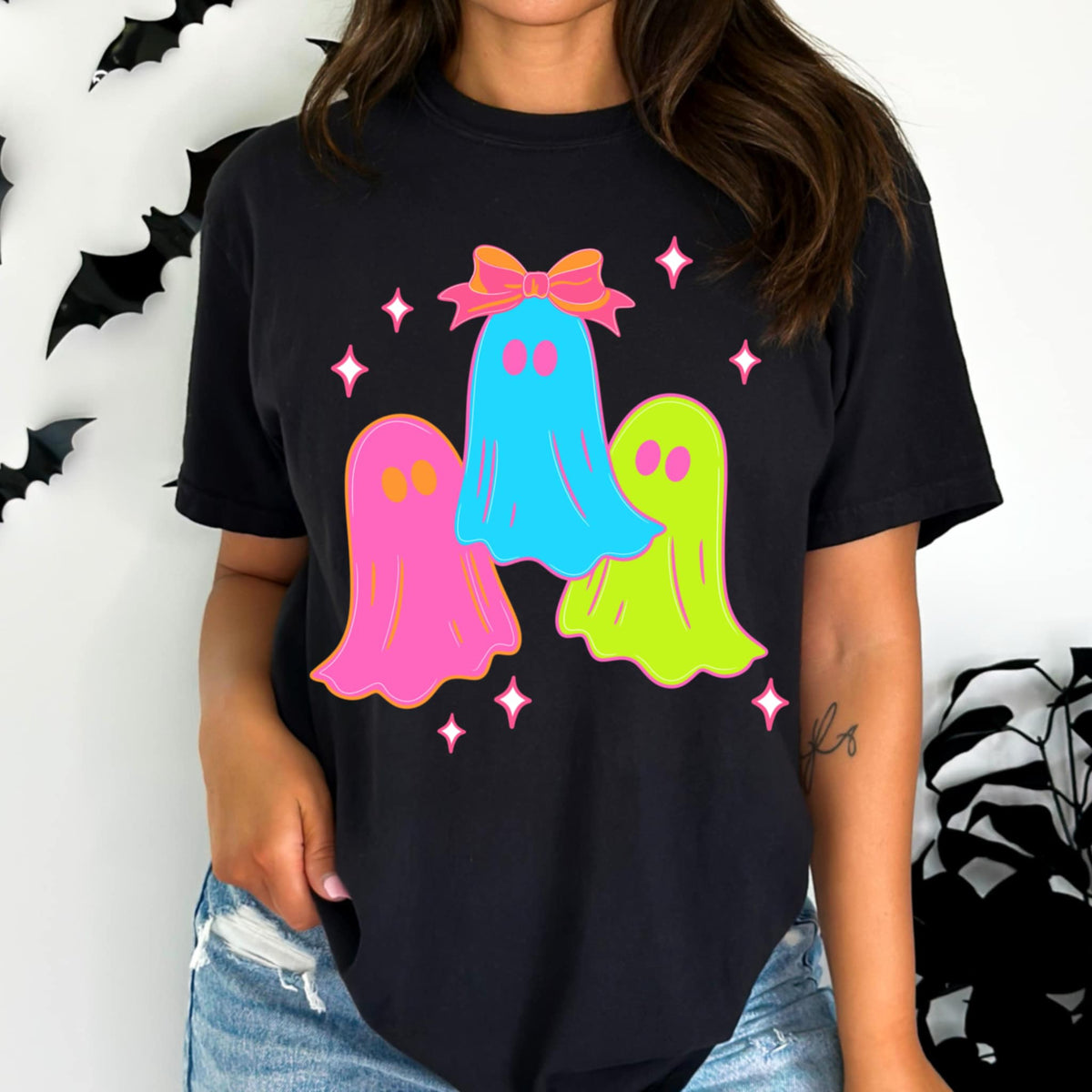 Neon Ghosts (cmd) DTF Transfer