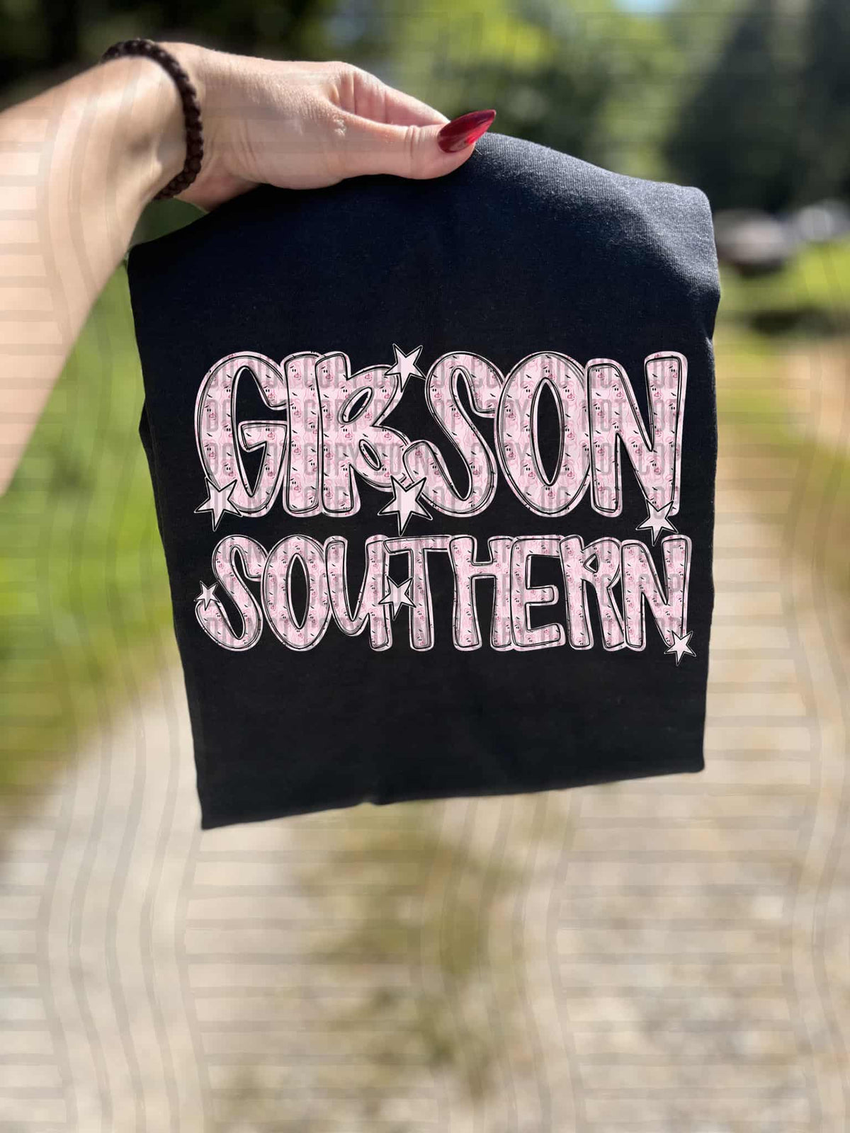 Gibson Southern Mascot ghost (caplinger) DTF transfer