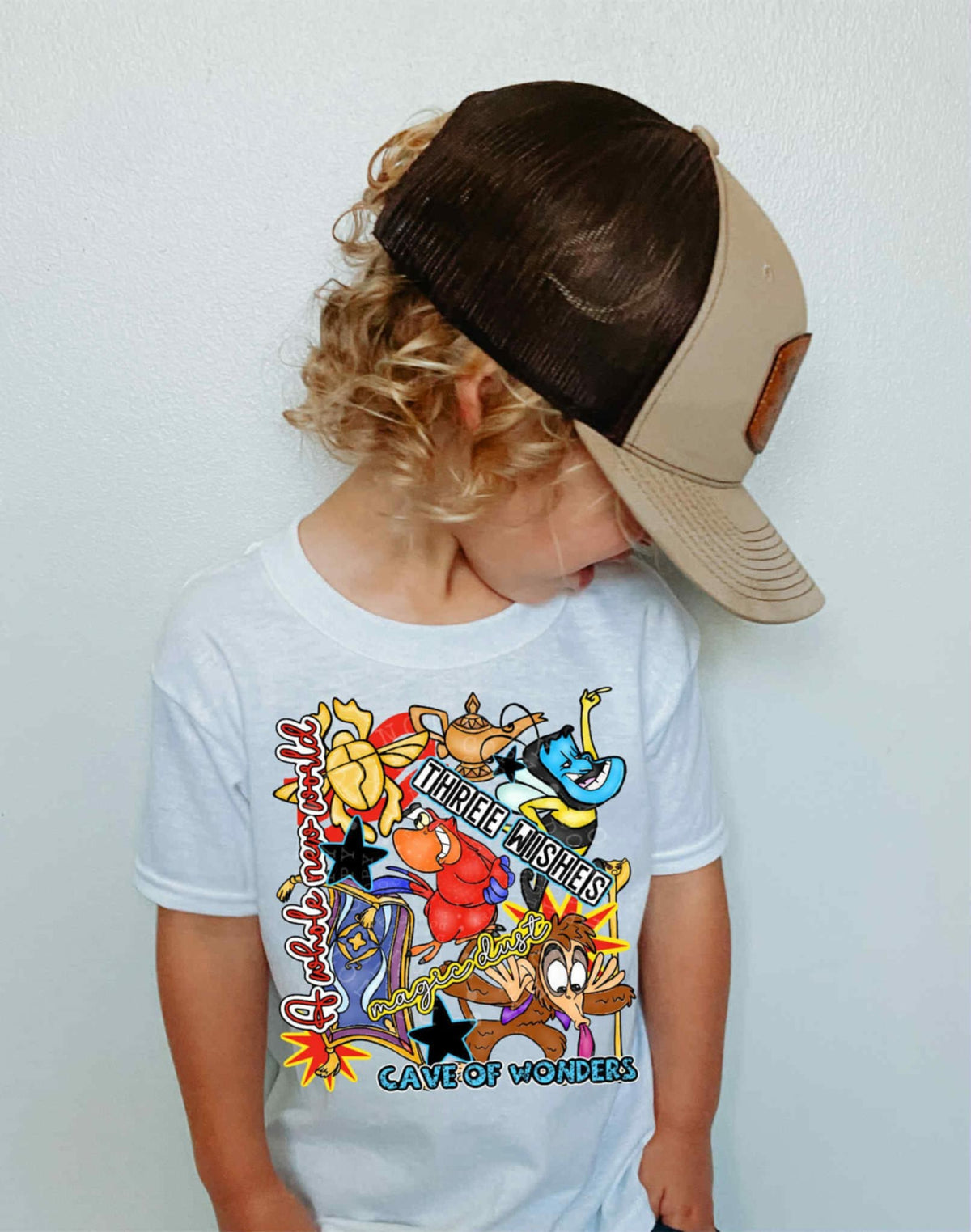 Genie collage with quotes DTF transfer