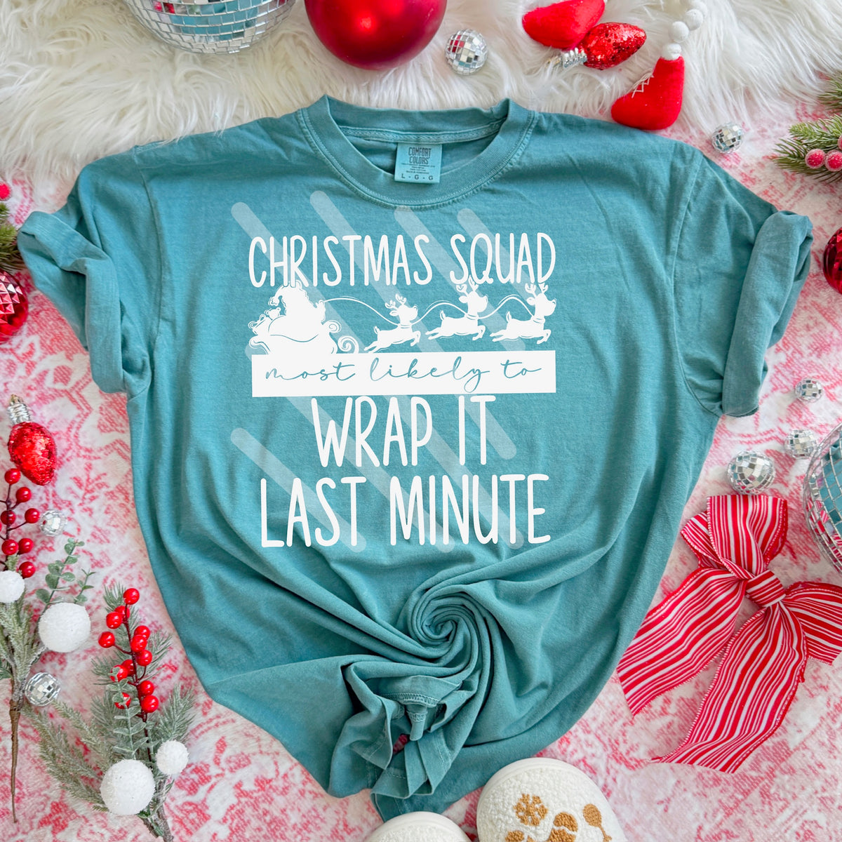 Most likely to wrap it last minute WHITE (SDD) 115092 DTF transfer