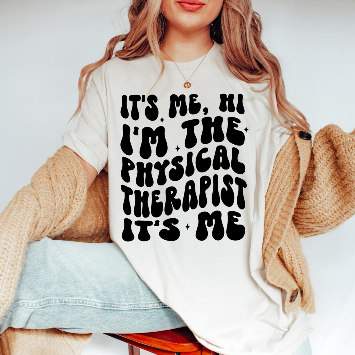 It’s me, hi I’m the physical therapist it’s me BLACK (CMD) 92178 DTF transfer