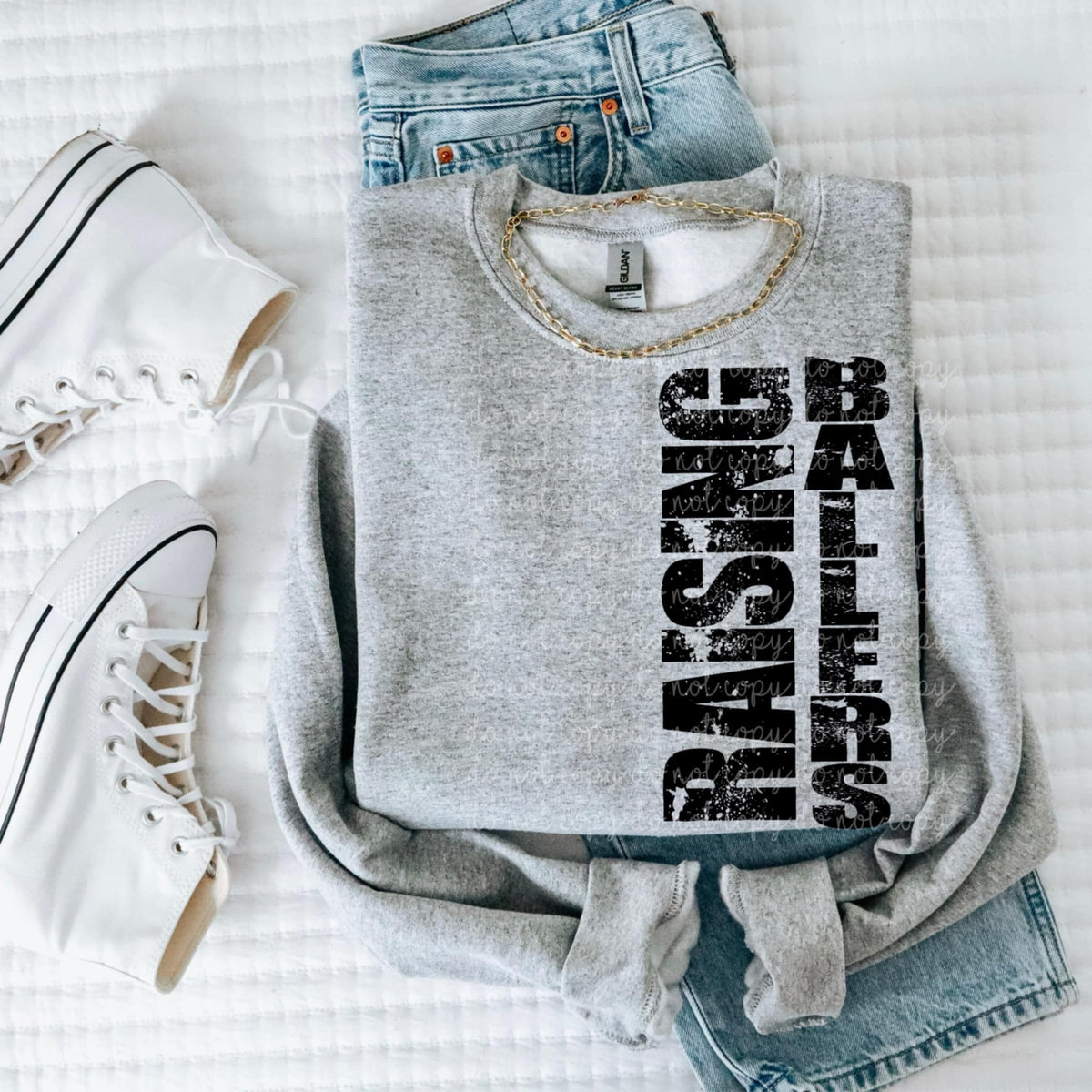 Raising ballers vertical 93229 DTF transfer