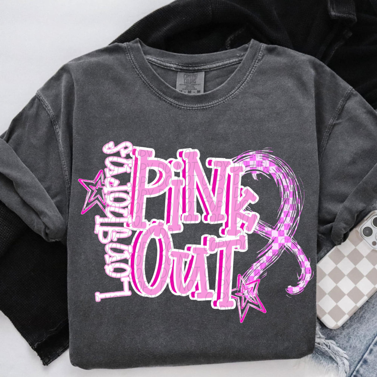Longhorns Pink Out (city) DTF Transfer