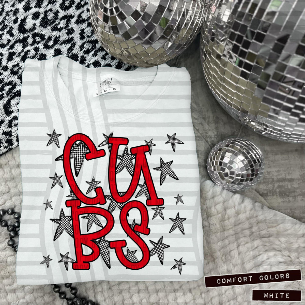 Red Staggered Mascots (Caplinger)