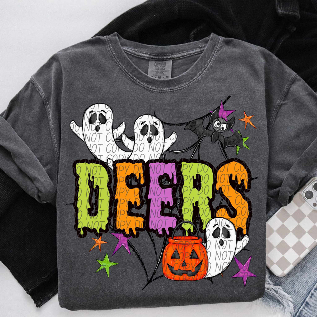 Deers Halloween (City) DTF transfer