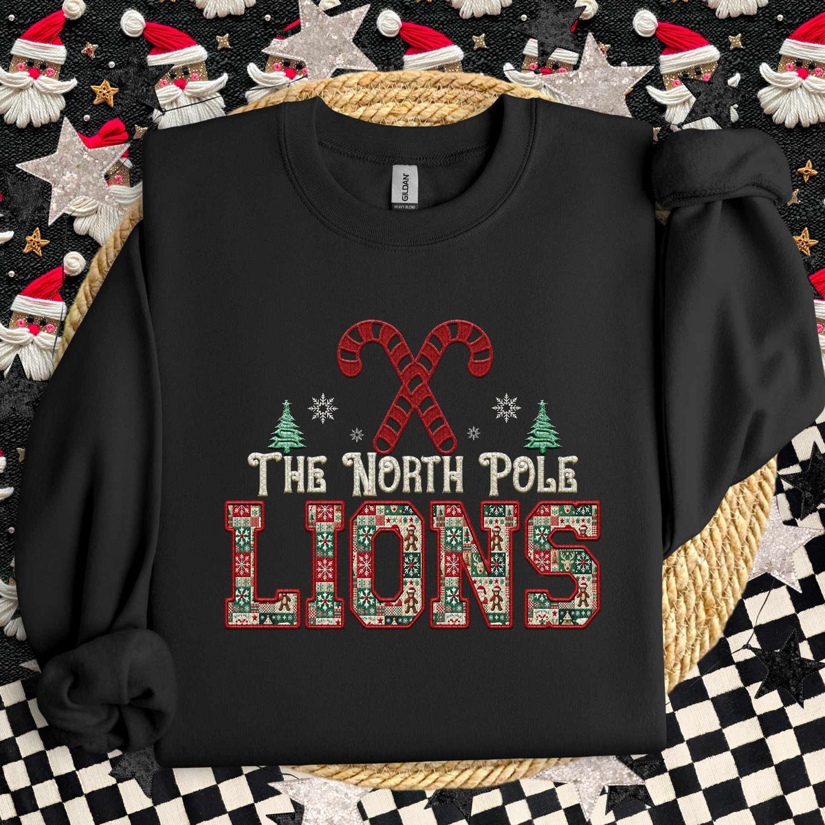 The North Pole lions 65342 DTF transfer