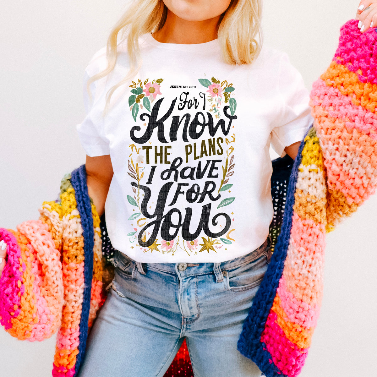 For I know the plans I have for you 94954 DTF transfer
