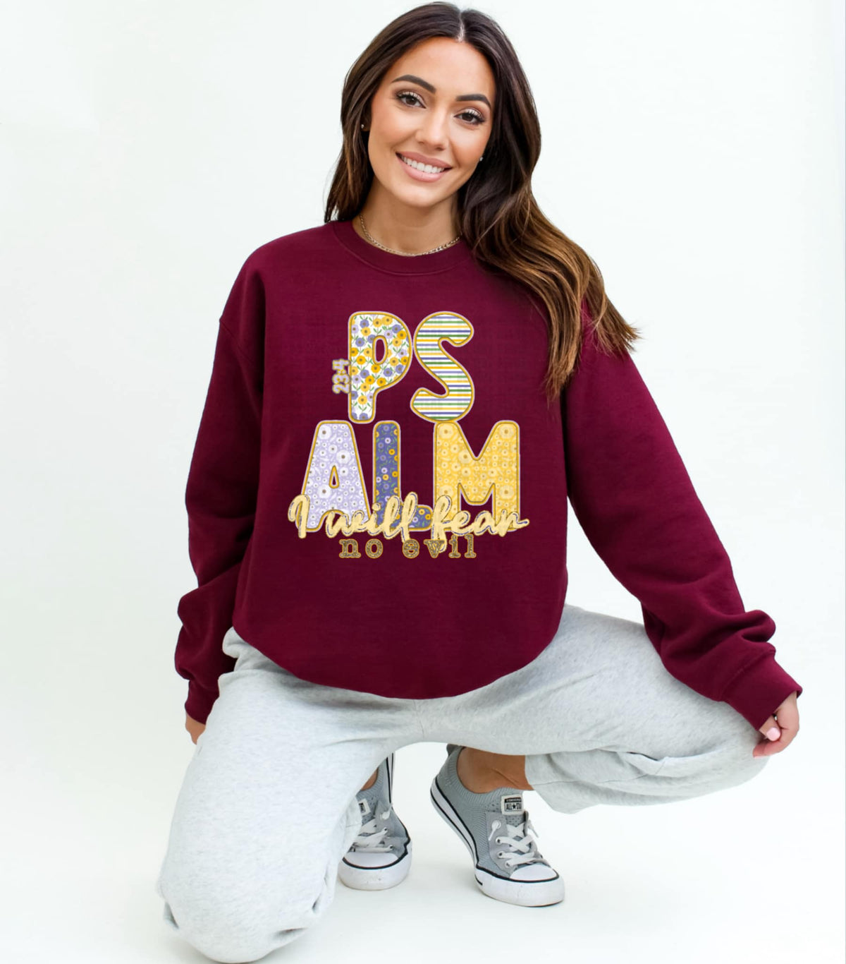 Psalms I will fear no evil (C’s) 93236 DTF transfer