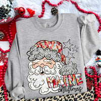 Maine Christmas Santa (SW) 67220 DTF transfer