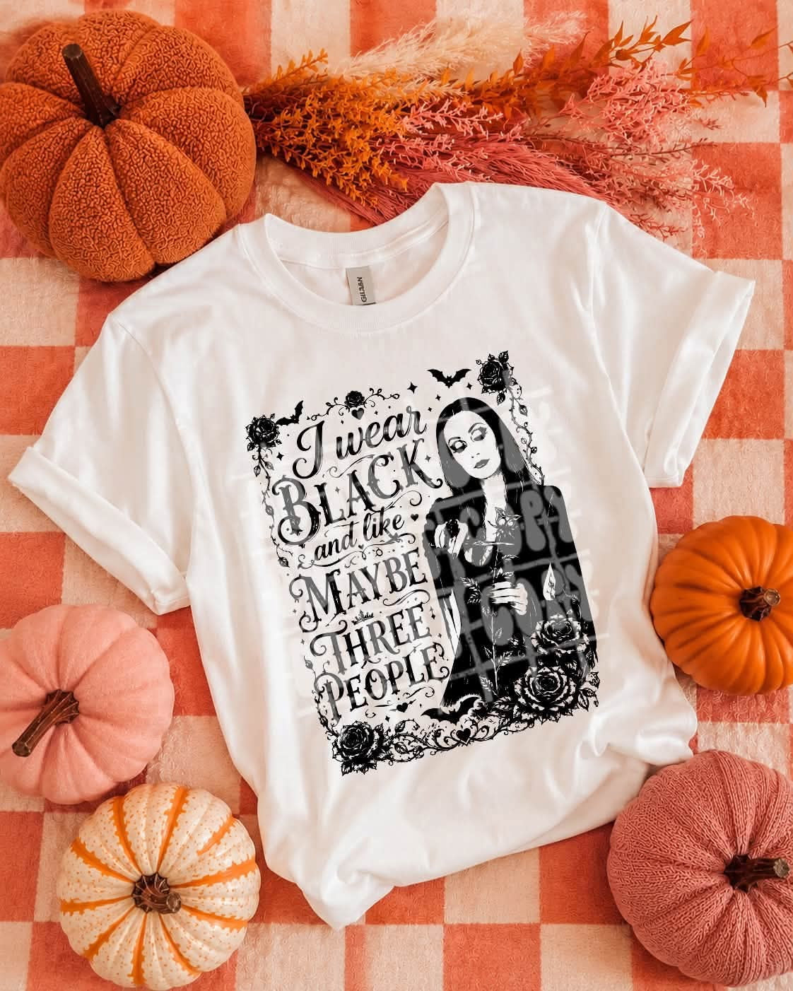 I wear black and like maybe three people (PH) DTF Transfer