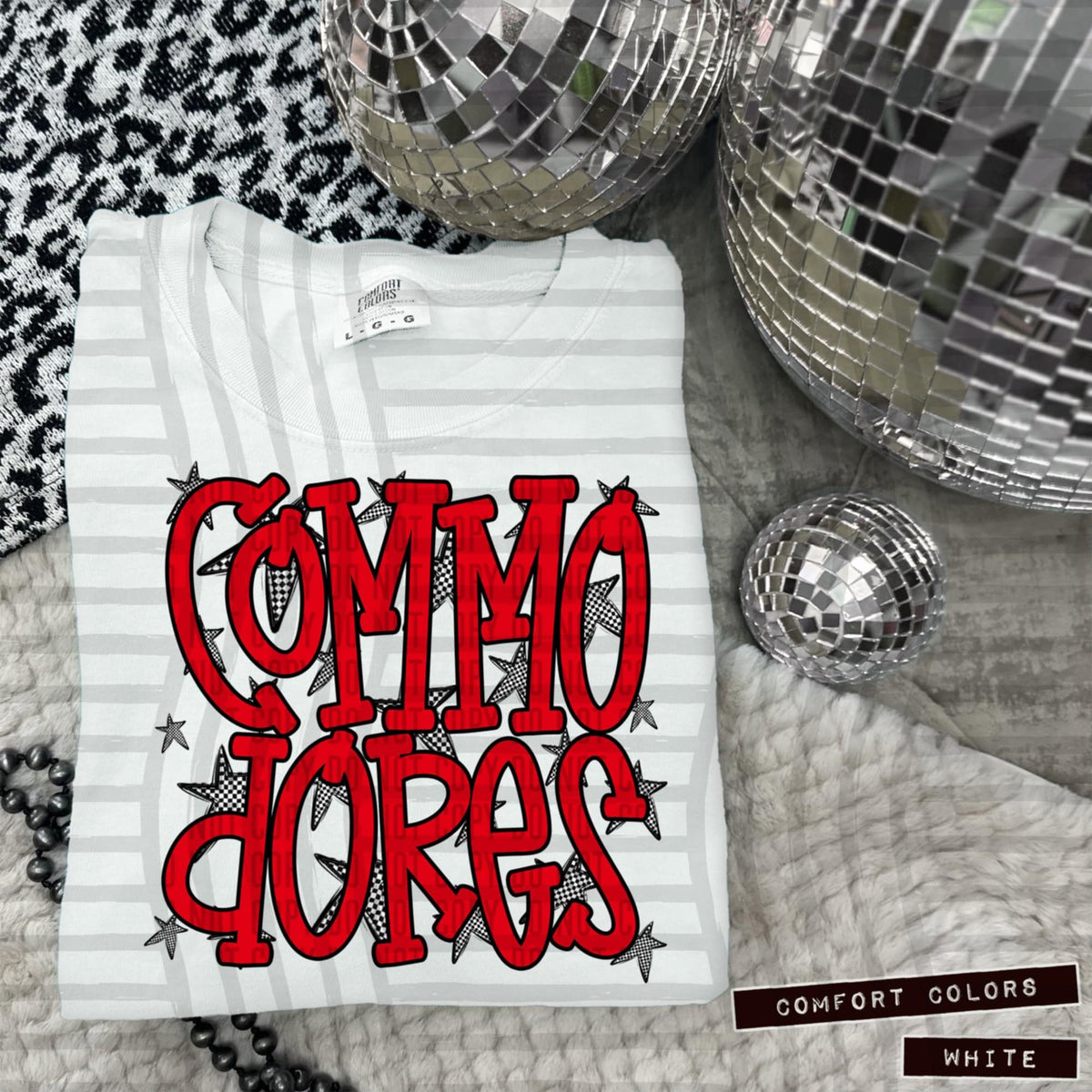 Red Staggered Mascots (Caplinger)