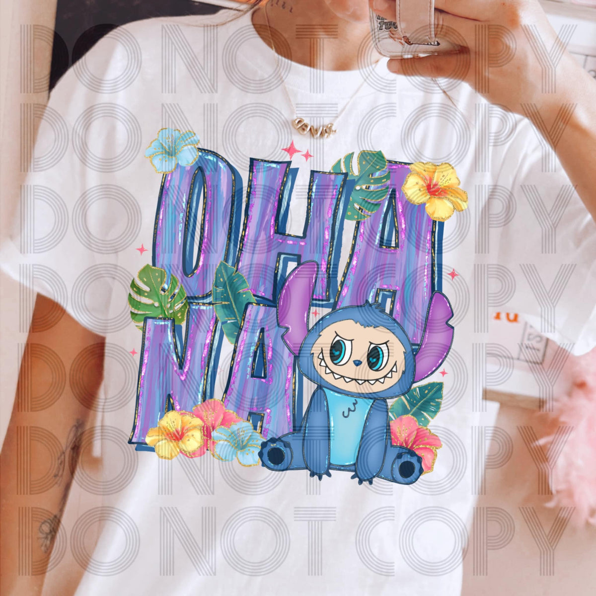 Ohana Creep Doll Alien Stamp (renewed hope) DTF transfer