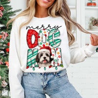 Merry dog mom havanese 2 55067 DTF transfer