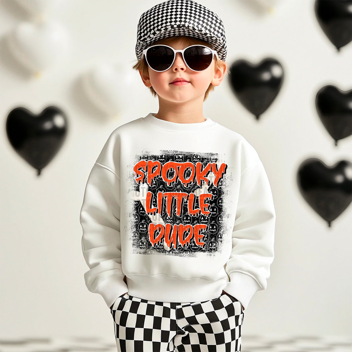 Spooky little dude 103686 DTF transfer