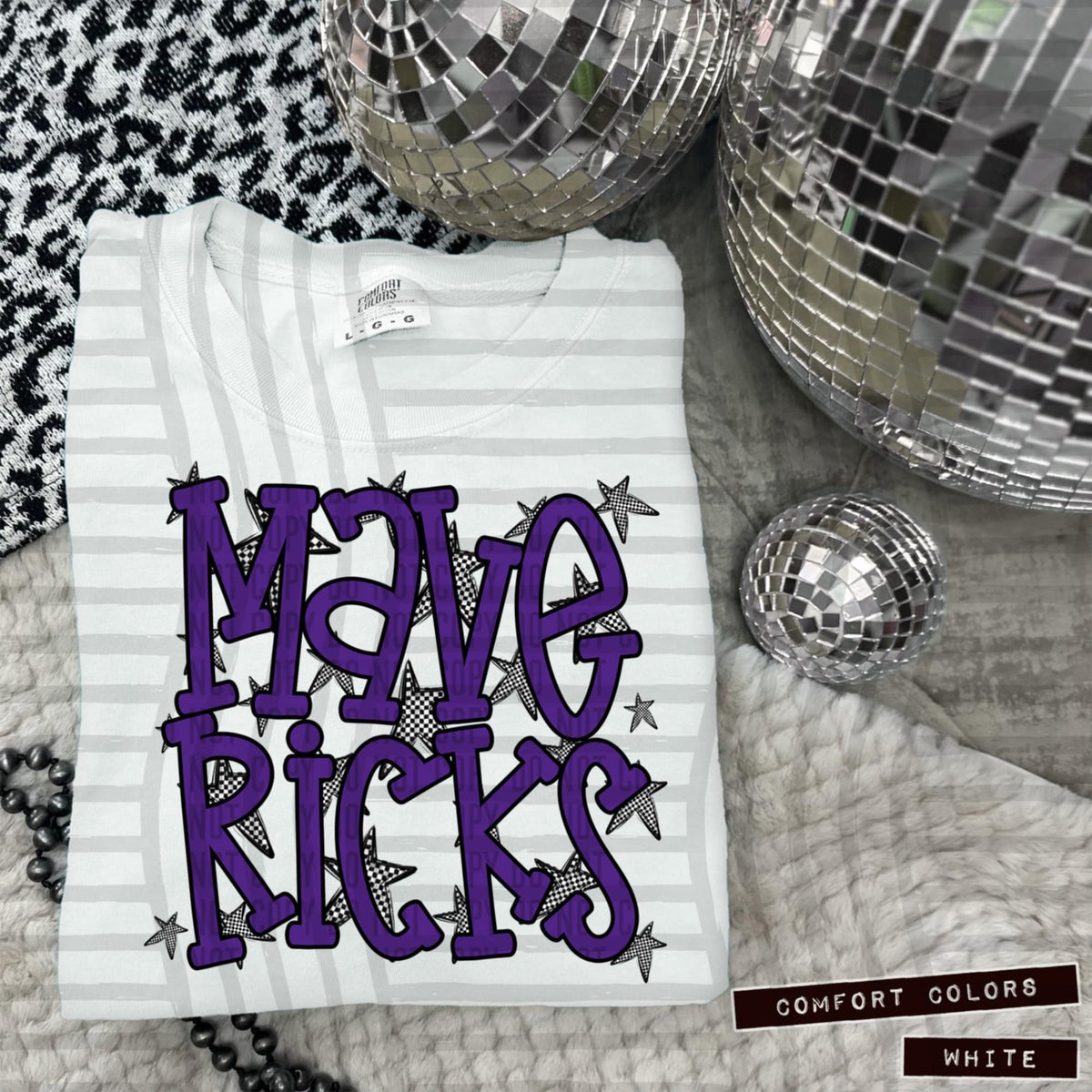 Purple Staggered Mascots (Caplinger)