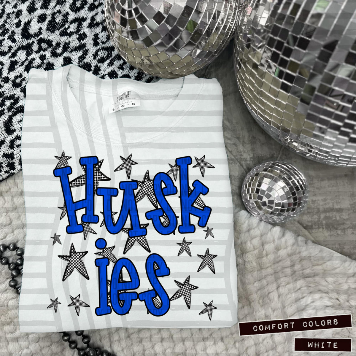 Blue Staggered Mascots (Caplinger)