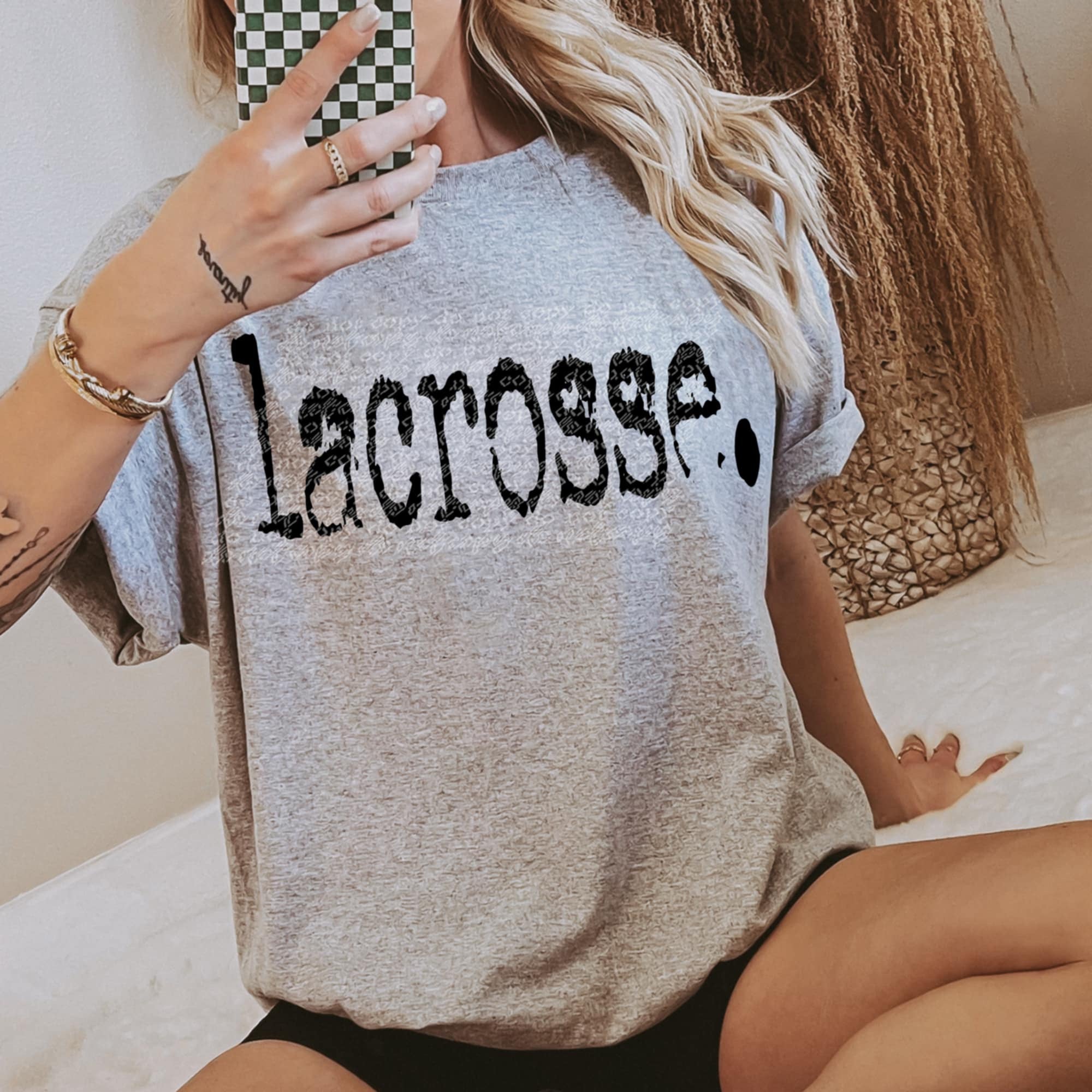 Lacrosse. (TTD) 94371 DTF transfer – Mud & Grace Transfers