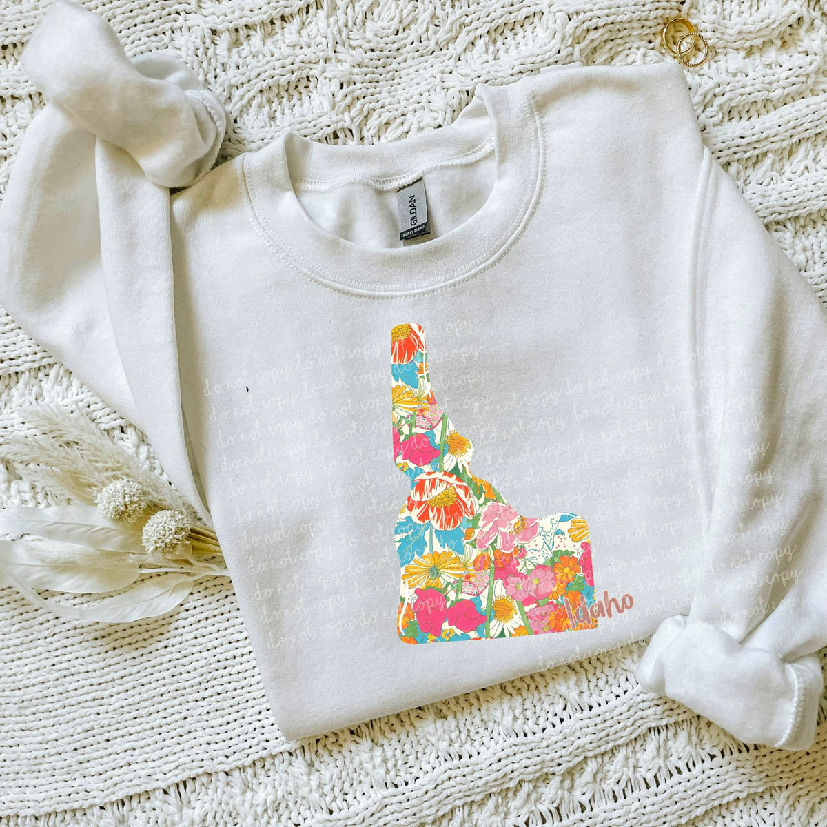 Idaho florals (MMD) DTF Transfer