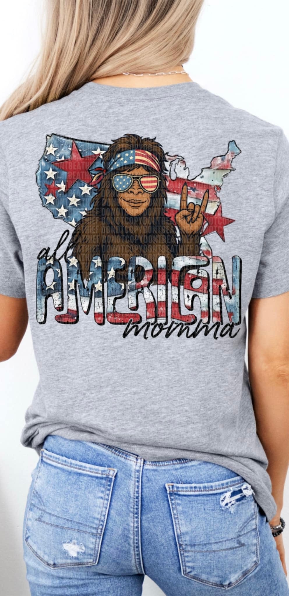 All American momma (SDD) 97683 DTF transfer