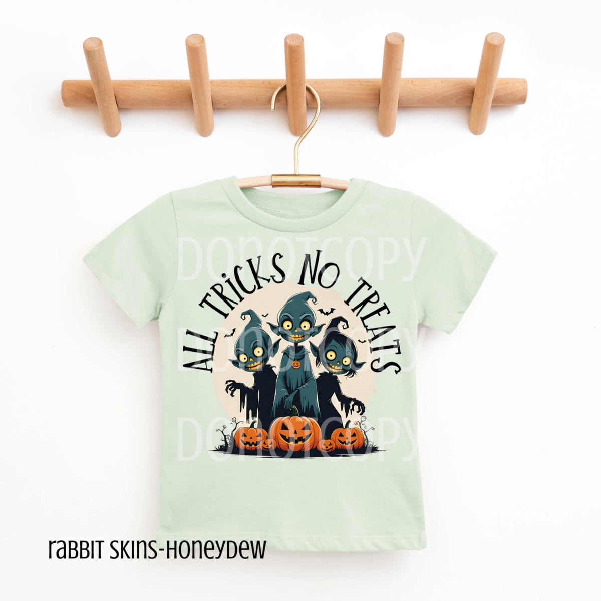 All Tricks no Treats goblins CSG DTF transfer