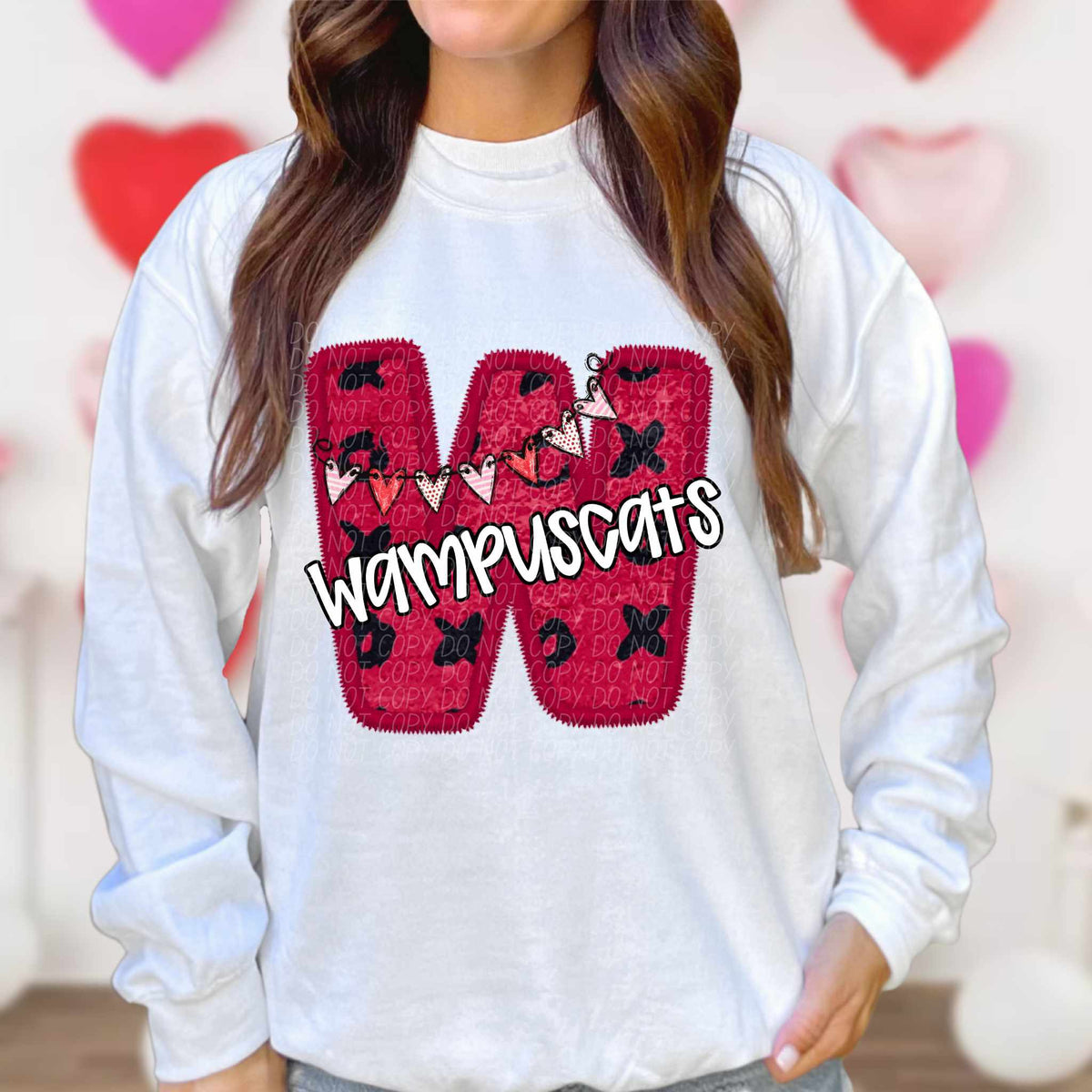 W wampuscats valentine (CITY) 79028 DTF transfer