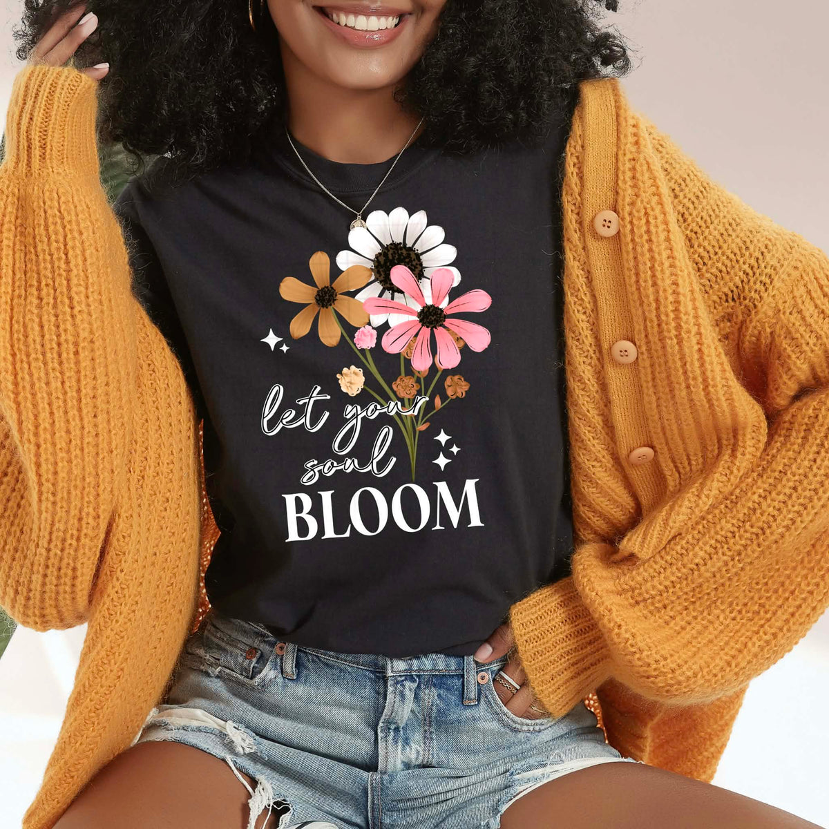 Let your soul bloom (CSC) Sunday Special DTF transfer