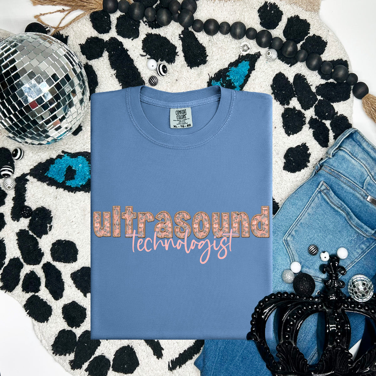 Ultrasound technologist 91737 DTF transfer