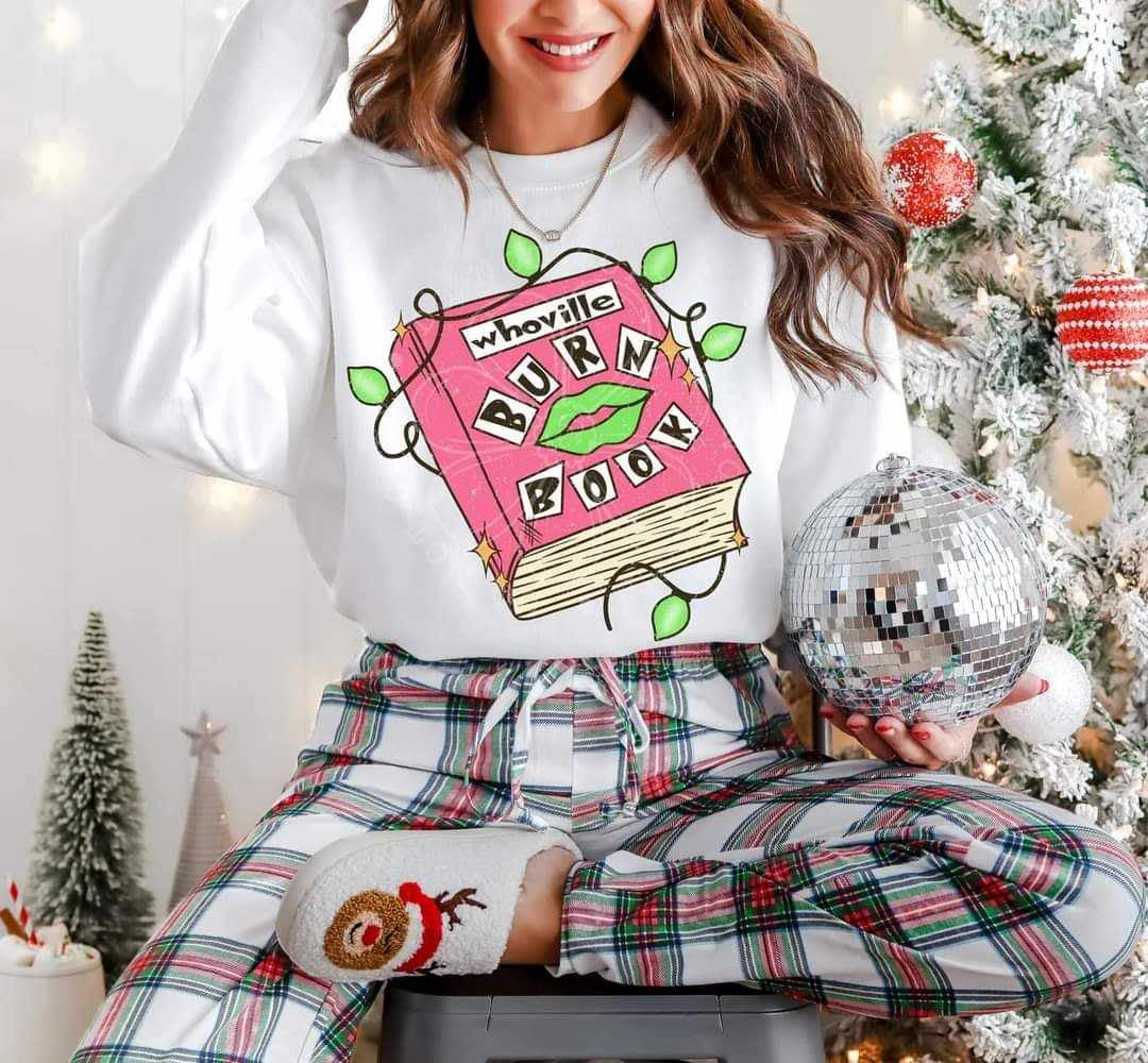 Burn book (LYTTLE) 64212 DTF transfer