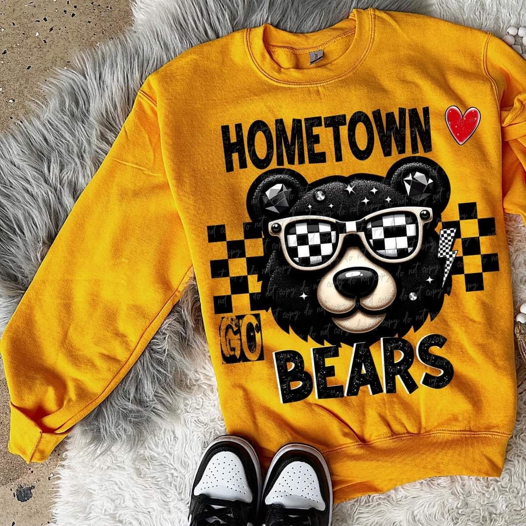 Hometown bears (VIRGO) 55711 DTF transfer