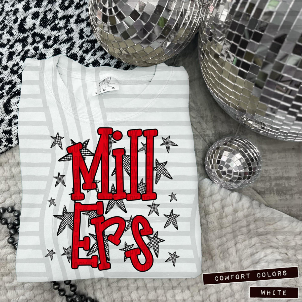 Red Staggered Mascots (Caplinger)