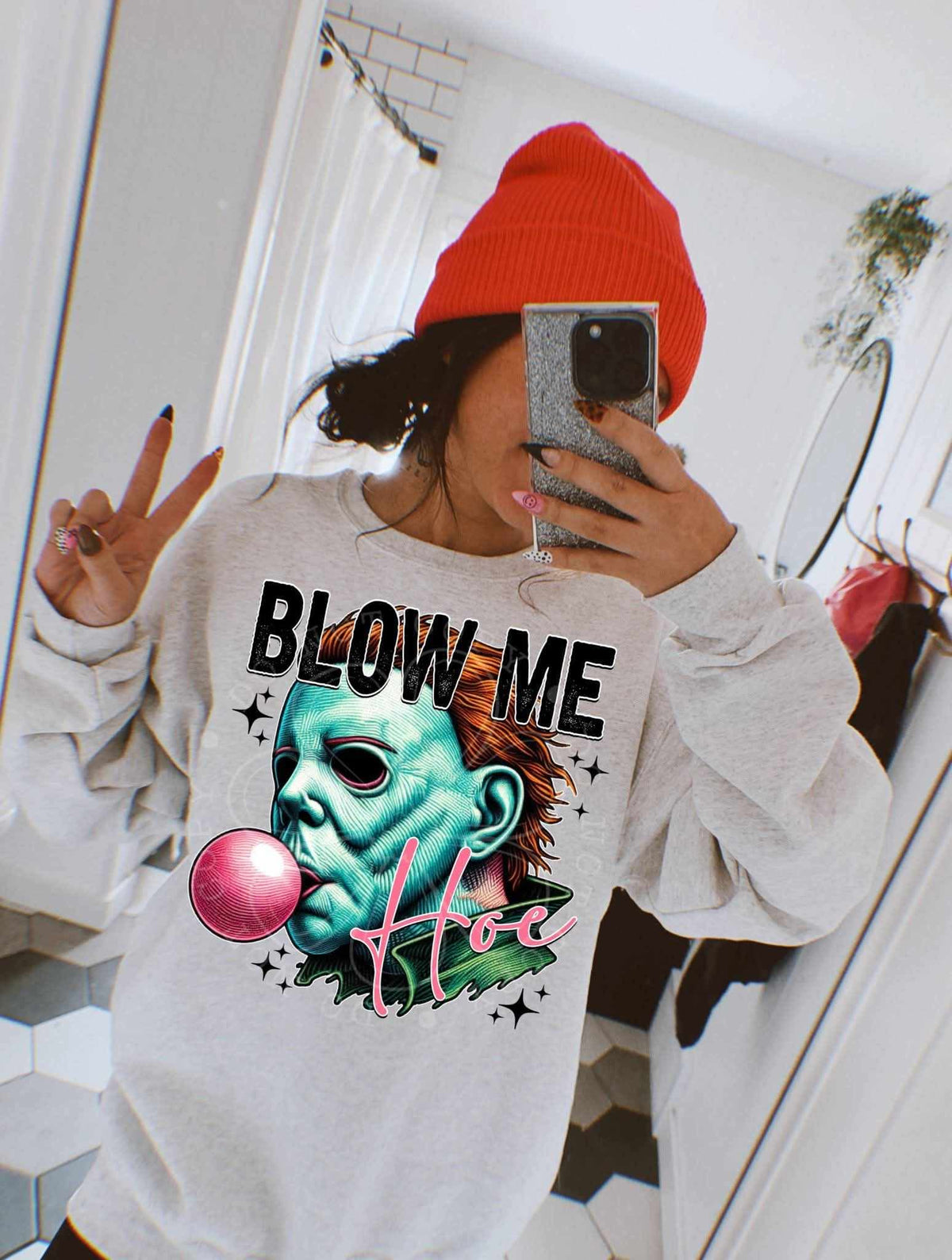 Blow me hoe Michael (LYTTLE) DTF transfer