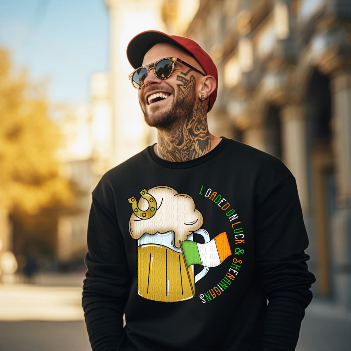 Loaded in luck & shenanigans (LANE) 85968 DTF transfer