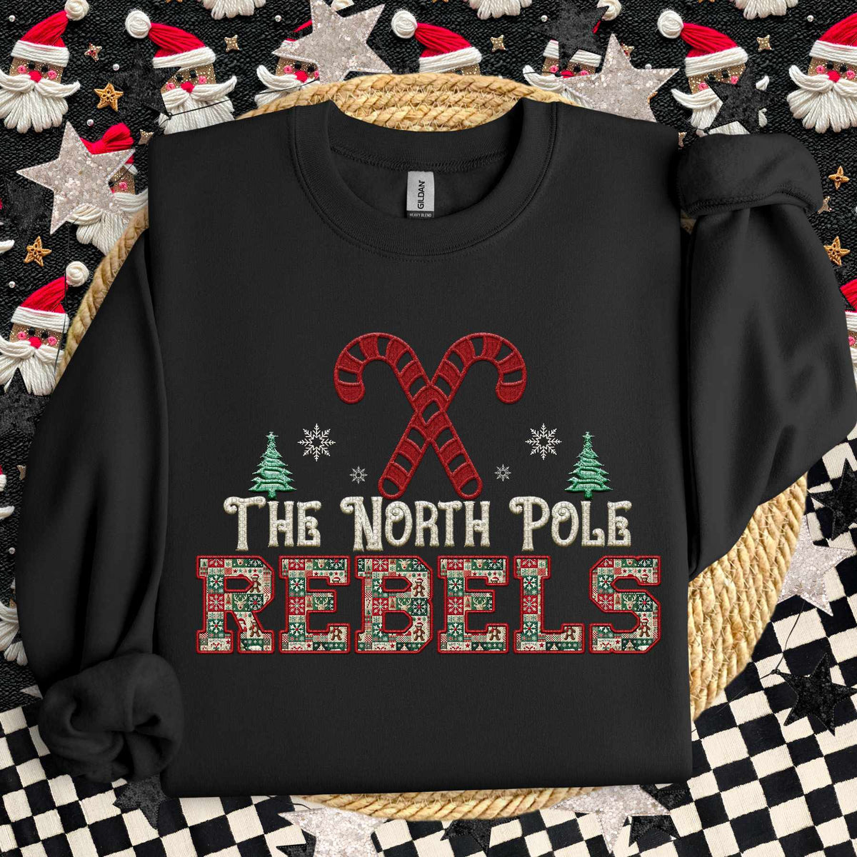 The North Pole rebels 65348 DTF transfer