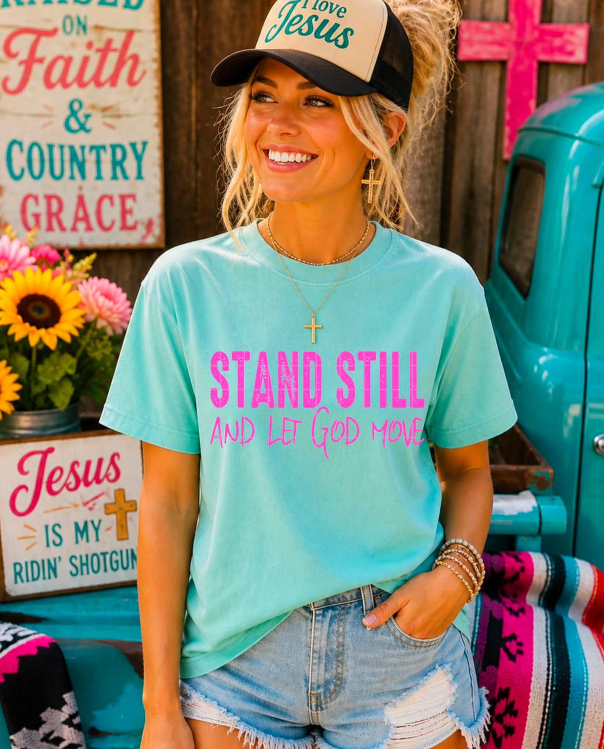 Stand still and let god move Sunday Special DTF transfer