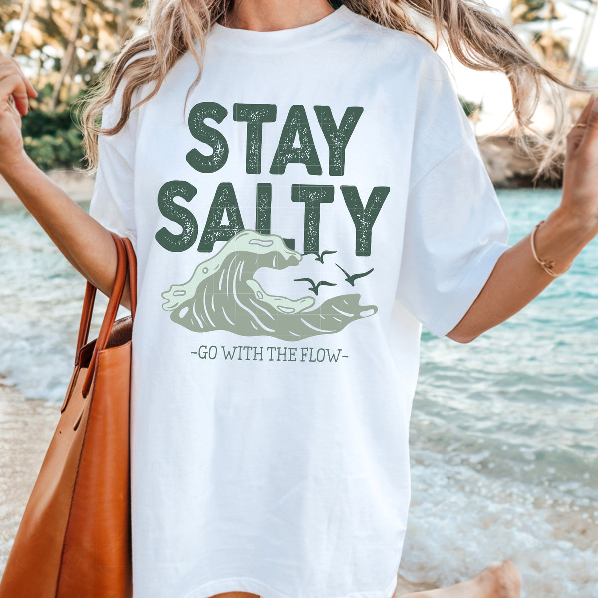 Stay Salty Wave (csc) DTF Transfer