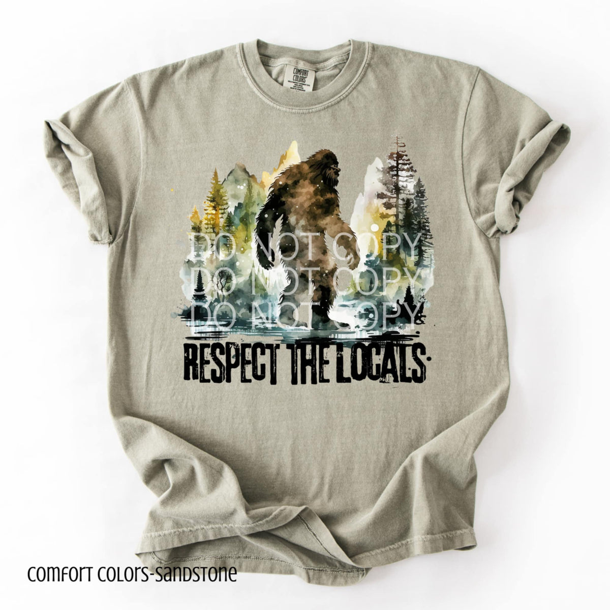 Respect the locals (CSG) 94138 DTF transfer