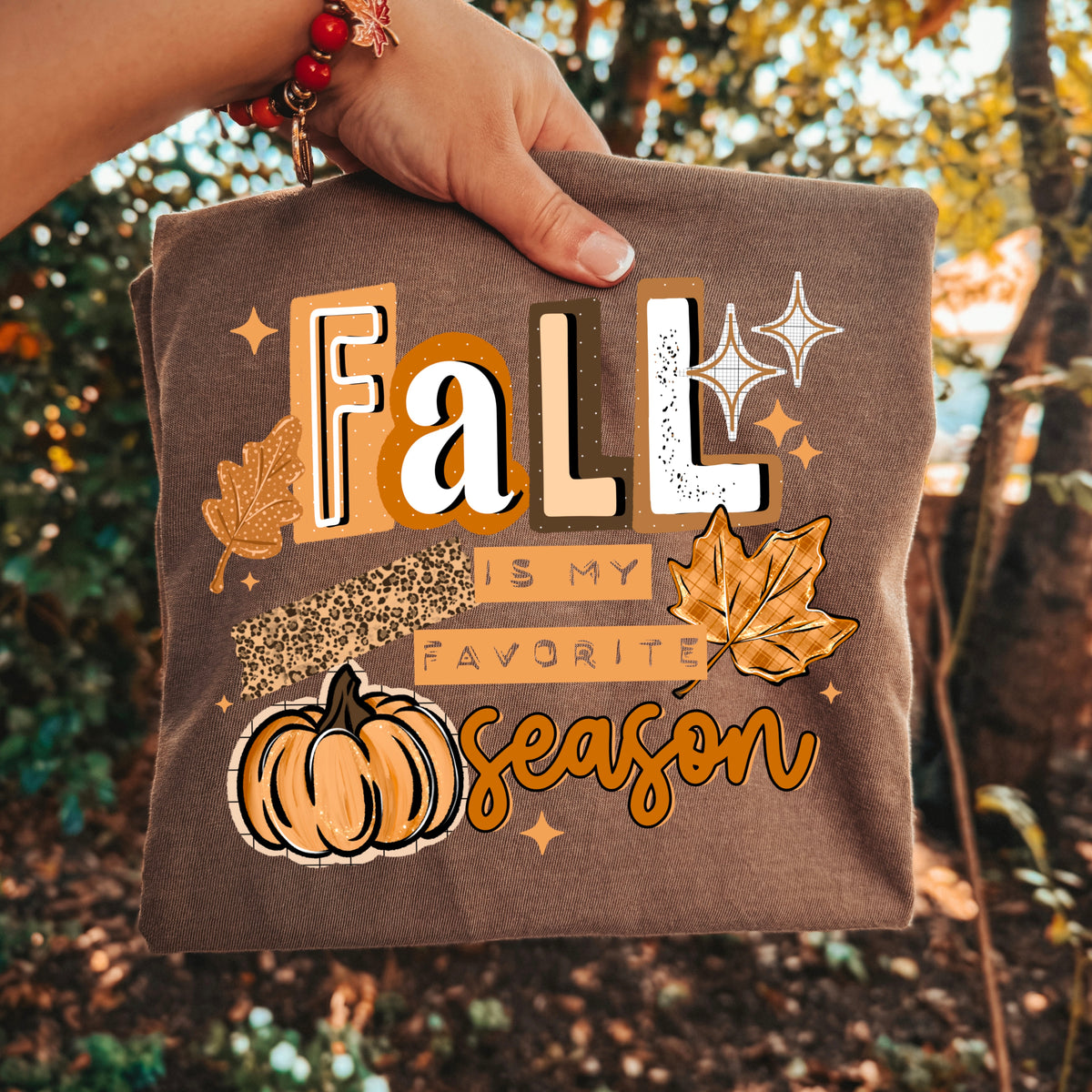 Fall is my favorite season orange (CSC) DTF Transfer